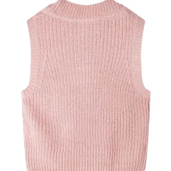 Kinderspencer gebreid 92 lichtroze
