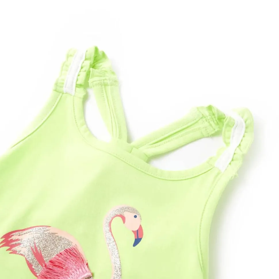 Kindertopje 104 neongeel