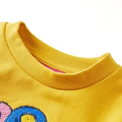 Kindertrui 92 donkerokerkleurig