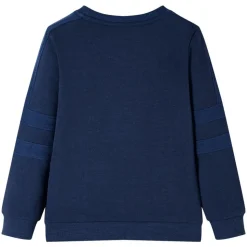 Kindertrui 92 gemêleerd marineblauw