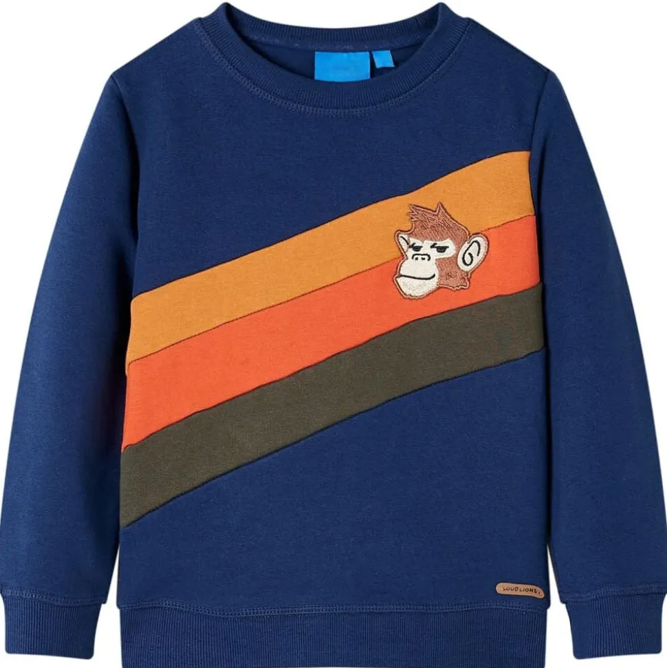 Kindertrui 104 marineblauw