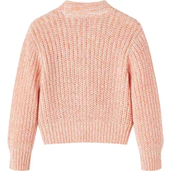 Kindervest gebreid 104 gemengd roze