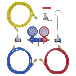 Manometer 2-richtingen set in opbergkoffer