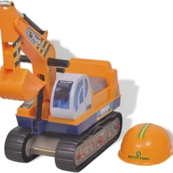 Meerij Graafmachine Kunststof Geel