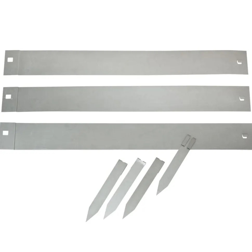 Nature Borderranden 3 st 91,4x10,2 cm staal