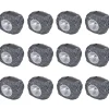 Outdoor Spotlight solar LED 12 st steenvormig