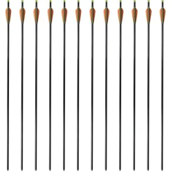 Pijlen compoundboog standaard 30" 0,8 cm glasvezel 12 stuks