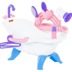 Polesie Wader 7-delige Poppenbadset 83x53x41,5 cm polypropeen