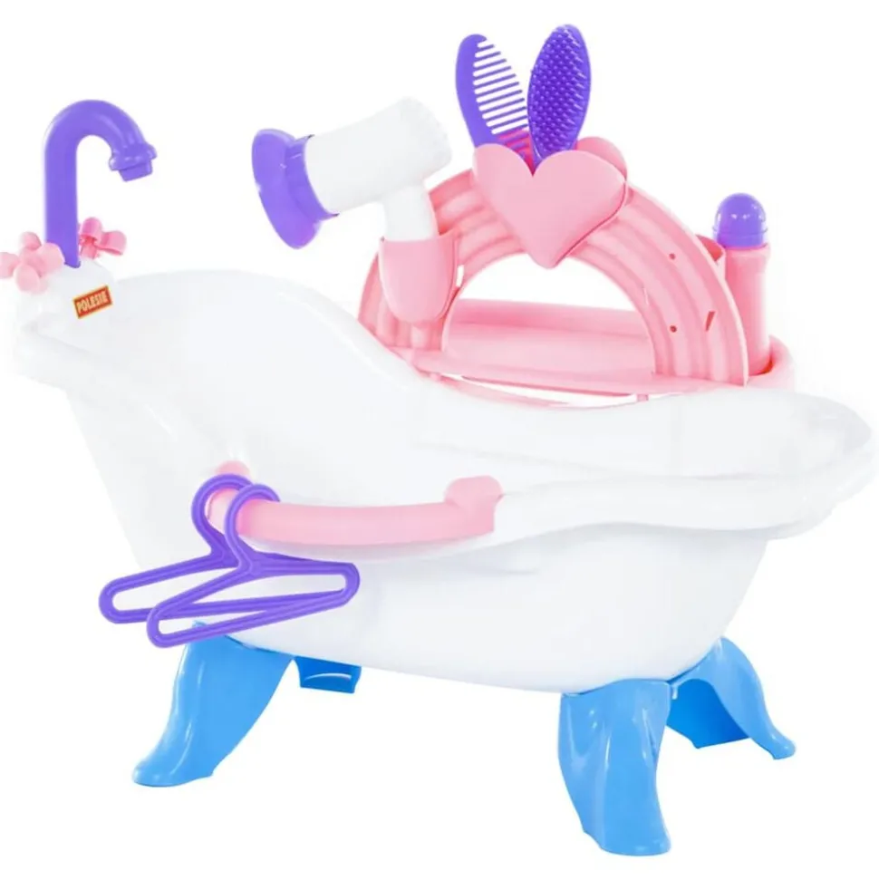 Polesie Wader 7-delige Poppenbadset 83x53x41,5 cm polypropeen