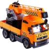 Polesie Wader 4-delige Truckset met kraan polypropeen oranje zwart