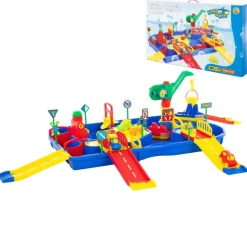 Polesie Wader 9-delige Waterspeelset met opritten 152x92x35 cm PP