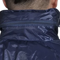 Regenpak 2-delig met capuchon (heren / marineblauw / maat L)