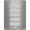Sierlijke RVS wandlamp met bewegingssensor