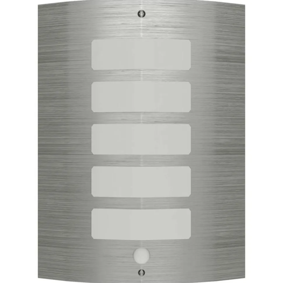 Sierlijke RVS wandlamp met bewegingssensor