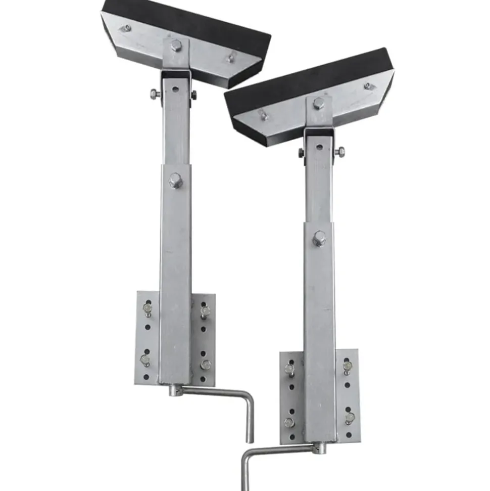 Stalen frame ondersteuning voor de boot aanhanger 63-88 cm (set van 2)