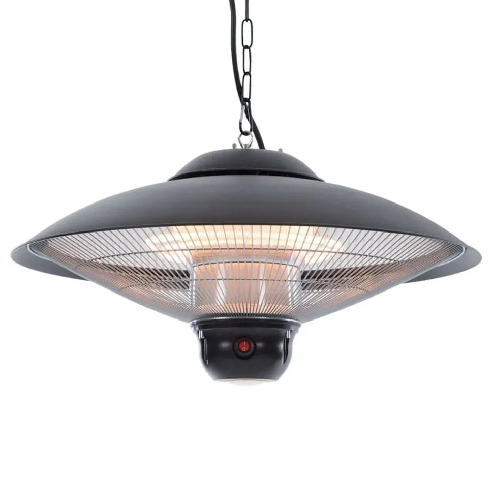 Sunred Hangende verwarmer Sirius 2100 W halogeen zwart CE09B