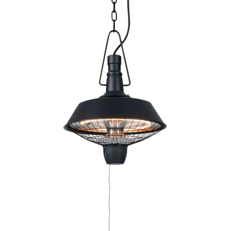 Sunred Hangende verwarmer Indus 2100 W halogeen zwart RSH16