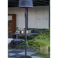 Sunred Heater Moderna Artix Ultra Smart staand 2000 W roségoud zwart