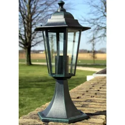 Tuinlantaarn Preston 41 cm groen