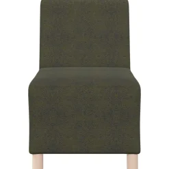 vidaXL | Sofa Stoel | met kussen Groen 55 x 74 x 82 cm Faux suede leer