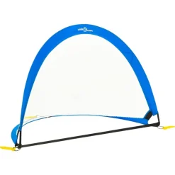 vidaXL 2 st Kindervoetbaldoelen met opbergtas 119x82x84,5 cm