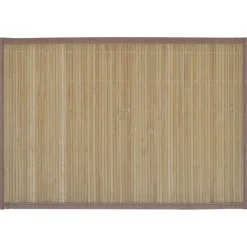 vidaXL 6 st Placemats 30x45 cm bamboe bruin