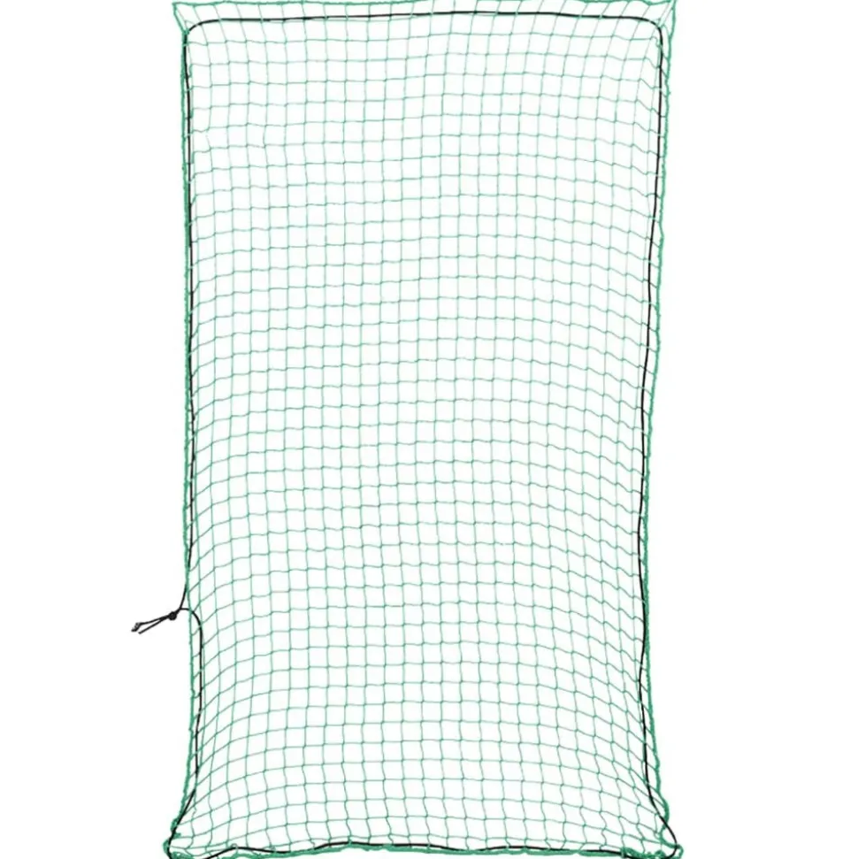 vidaXL Aanhangwagennet elastisch touw 2,1x1,25 m polypropeen groen