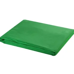 vidaXL Achtergrond zonder standaard chromakey 300x300 cm katoen groen