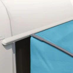 vidaXL Achterkleptent met dak Blauw 194 x 180 x 210 cm taft