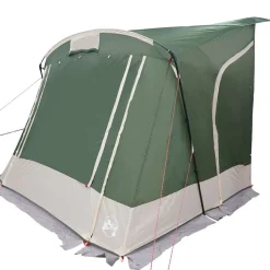 vidaXL Achterkleptent met dak Groen 285 x 255 x 245 cm taft