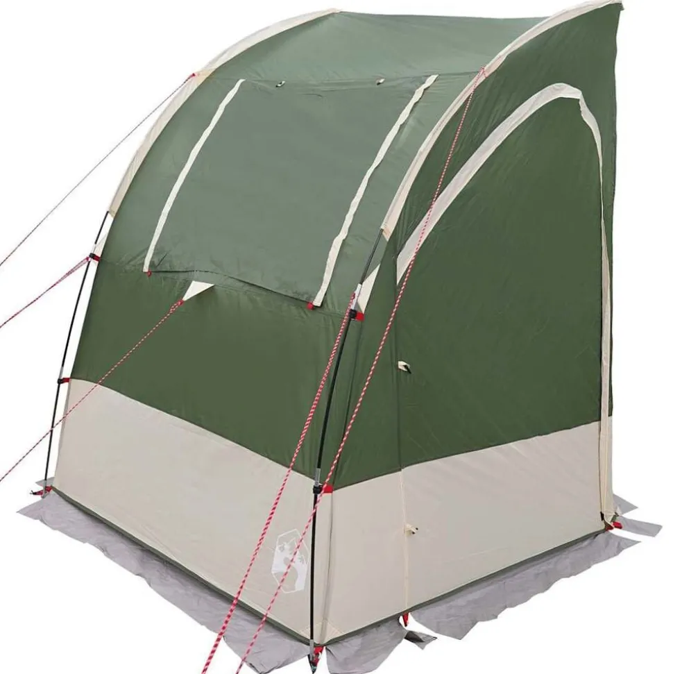 vidaXL Achterkleptent met dak Groen 194 x 180 x 210 cm taft