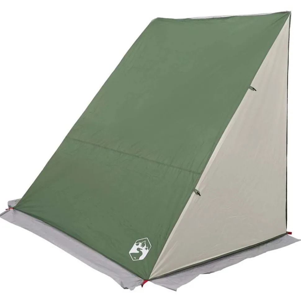 vidaXL Achterkleptent met dak Groen 190 x 150 x 185 cm taft