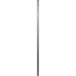 vidaXL Afrasteringspaal 10 pcs Zilver 200 cm Staal