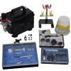 vidaXL Airbrush compressorset met 3 pistolen