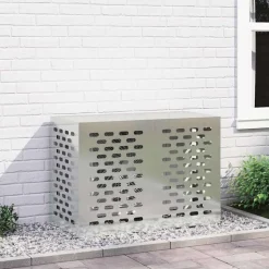 vidaXL Airconditioner hoes Zilver 100 x 50 x 70 cm