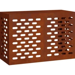 vidaXL Airconditioner hoes Roestig 90 x 40 x 60 cm Cortenstaal