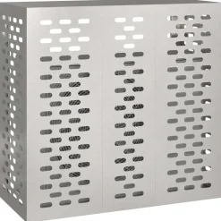 vidaXL Airconditioner hoes Zilver 110 x 50 x 105 cm Roestvrij staal