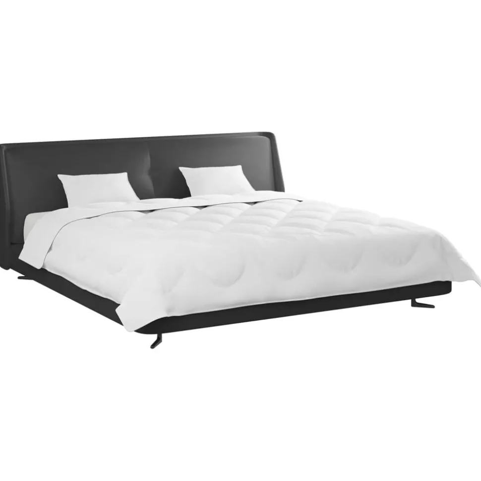 vidaXL All-season dekbed met kussen 3 pcs Wit Microvezel