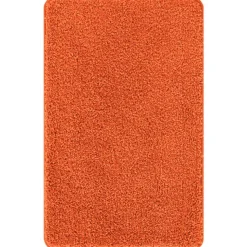 vidaXL Antislip Badmat Oranje 60 x 90 cm PP