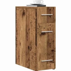 vidaXL Apothekerskast Oud hout 20 x 45,5 x 60 cm Bewerkt hout