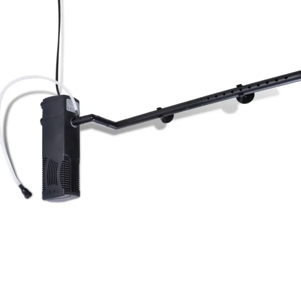 vidaXL Aquarium Filter Pomp met actieve koolstof 800L/u