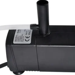vidaXL Aquariumfilterpomp met actief koolstof 600 L/u
