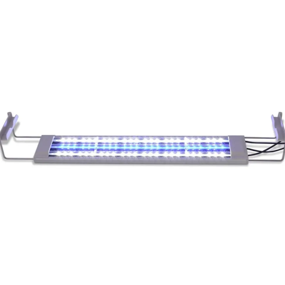 vidaXL Aquariumlamp LED IP67 50-60 cm aluminium