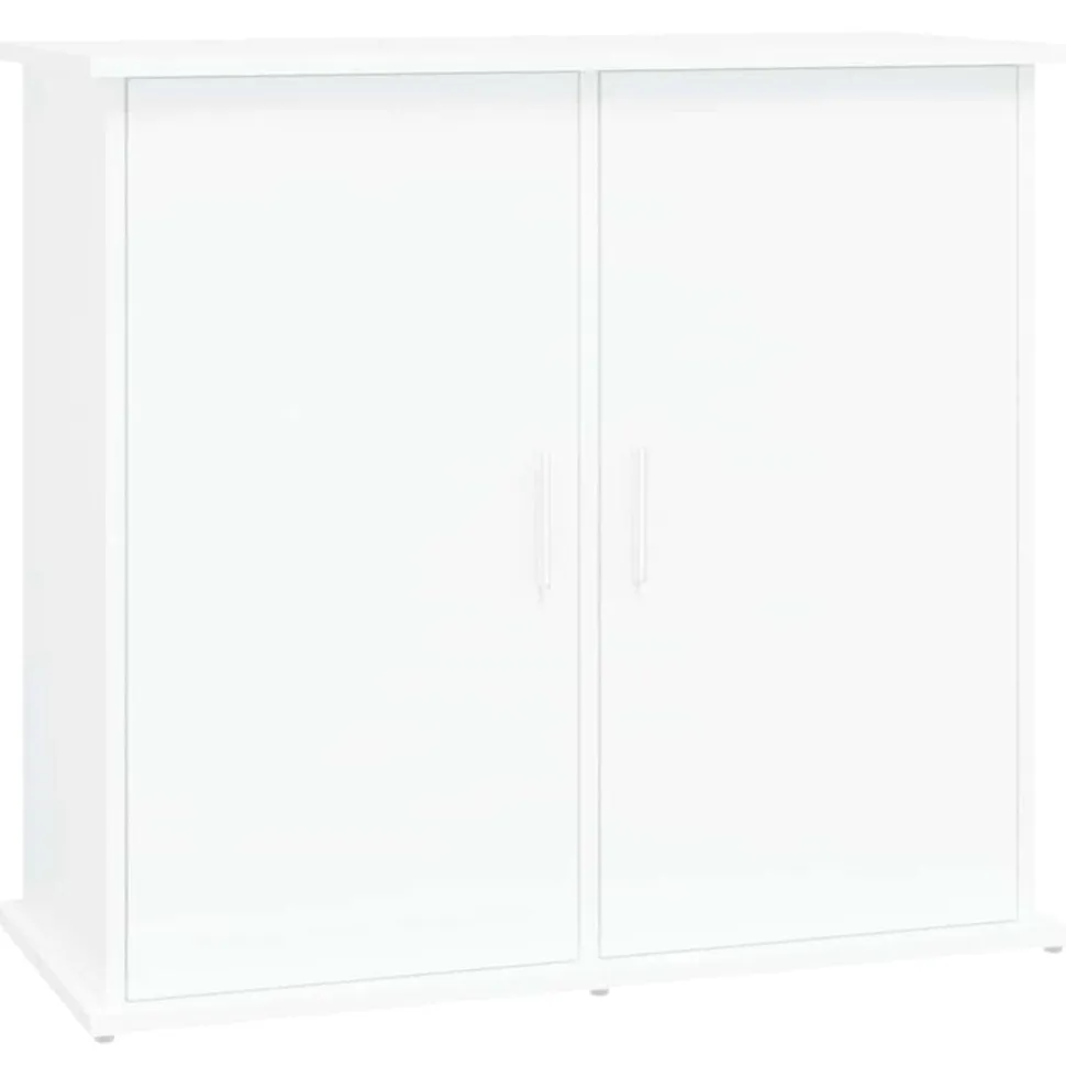 vidaXL Aquariumstandaard 81x36x73 cm bewerkt hout wit