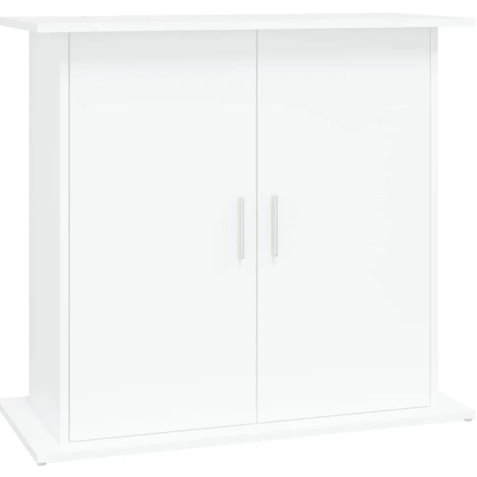 vidaXL Aquariumstandaard 81x36x73 cm bewerkt hout wit