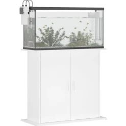 vidaXL Aquariumstandaard 81x36x73 cm bewerkt hout wit