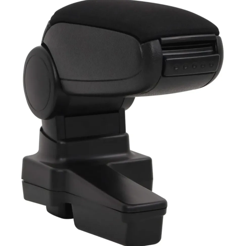 vidaXL Armsteun 14,5x32x(27-46) cm ABS zwart