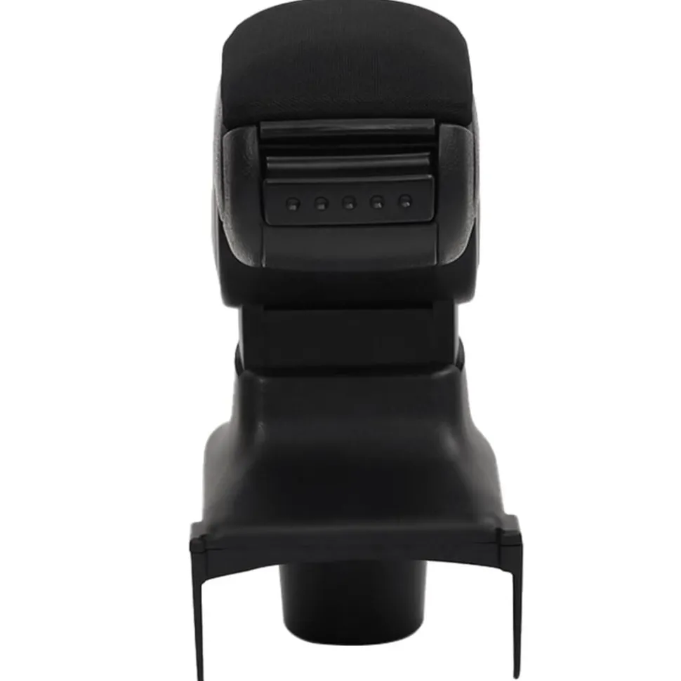 vidaXL Armsteun 15x35x(30-47) cm ABS zwart