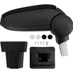 vidaXL Armsteun 11,5x32x(30-50) cm ABS zwart