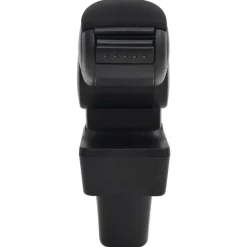 vidaXL Armsteun 12x36x(33,5-48) cm ABS zwart
